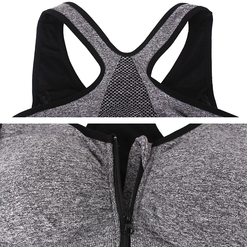 Женский спортивный бюстгальтер с эффектом пуш ап 3XL|Спортивные топы| |