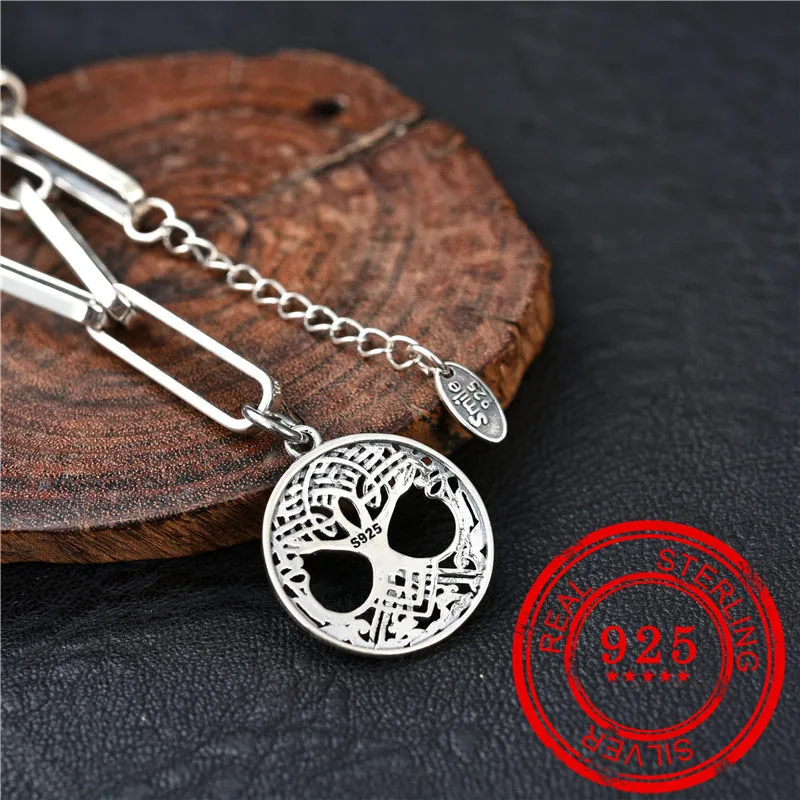 Европейский и американский стиль 100% аутентичный 925 стерлинговое серебро ретро