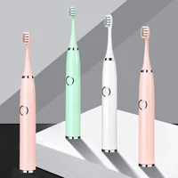 ipx7 waterproof sonic electric toothbrush for adult kids automatic sound wave low noise strong momentum whitening tooth brush