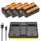 Аккумулятор NP-FM500H FM500h, двойной порт USB со светодиодной подсветкой для зарядного устройства Sony Alpha A58 DSLR-A350A300A350A450A500A550