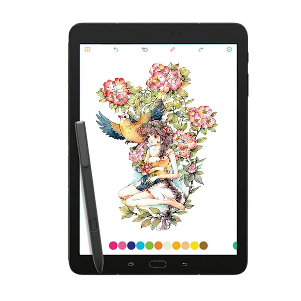 Стилус черный/серебристый для samsung Galaxy Tab S3 LTE T820 T825 T827 стилус магнитная ручка SPEN