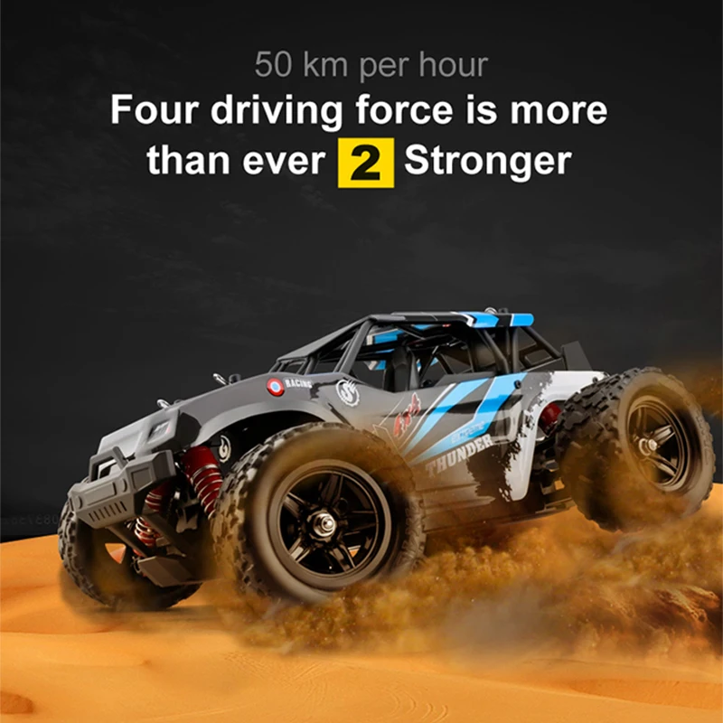 40 км/ч 1/18 Масштаб RC Автомобиль 2 4G 4WD высокая скорость быстрый пульт
