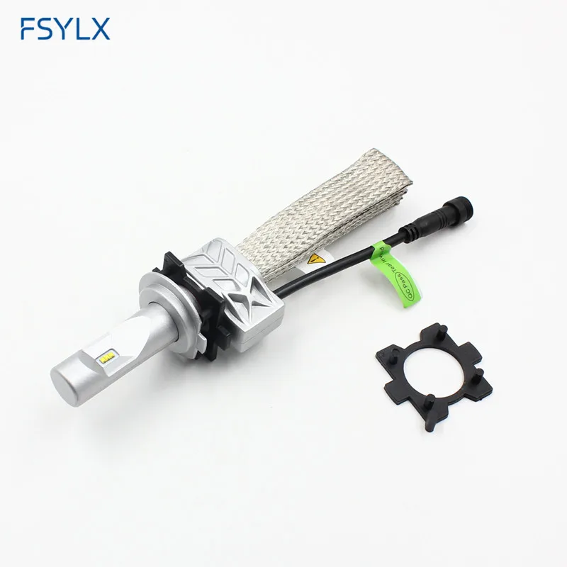 FSYLX 2 шт. H7 светодиодный адаптер atapter держатель лампы для Mazda 3 CX5 фиксатор фары Geely