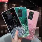 Чехол для Xiaomi Redmi Note 9S 9 Pro Note9 Блестящий Мягкий чехол из ТПУ для Redmi 9 9A 9AT 9C NFC прозрачные блестящие звезды чехлы для телефонов