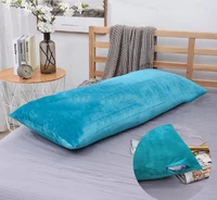fyjafon pillowcase 50x120 cushion cover green blue soft pillow case washable bed pillowcases 50x7050150