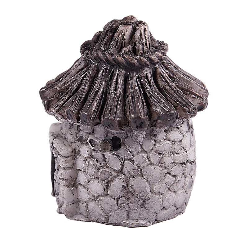 Мини DIY кукольный домик Миниатюрный коттедж Террариум Сказочный Садовый Гном мох