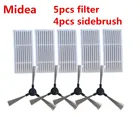 Детали для робота-пылесоса midea VCR03, фильтр НЕРА, боковые щетки, 9 шт.лот