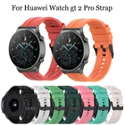 Ремешок силиконовый для Samsung galaxy watch 3 45 мм, спортивный браслет для наручных часов HUAWEI Watch GT 2 Pro GT2 2e 46 мм 22 мм
