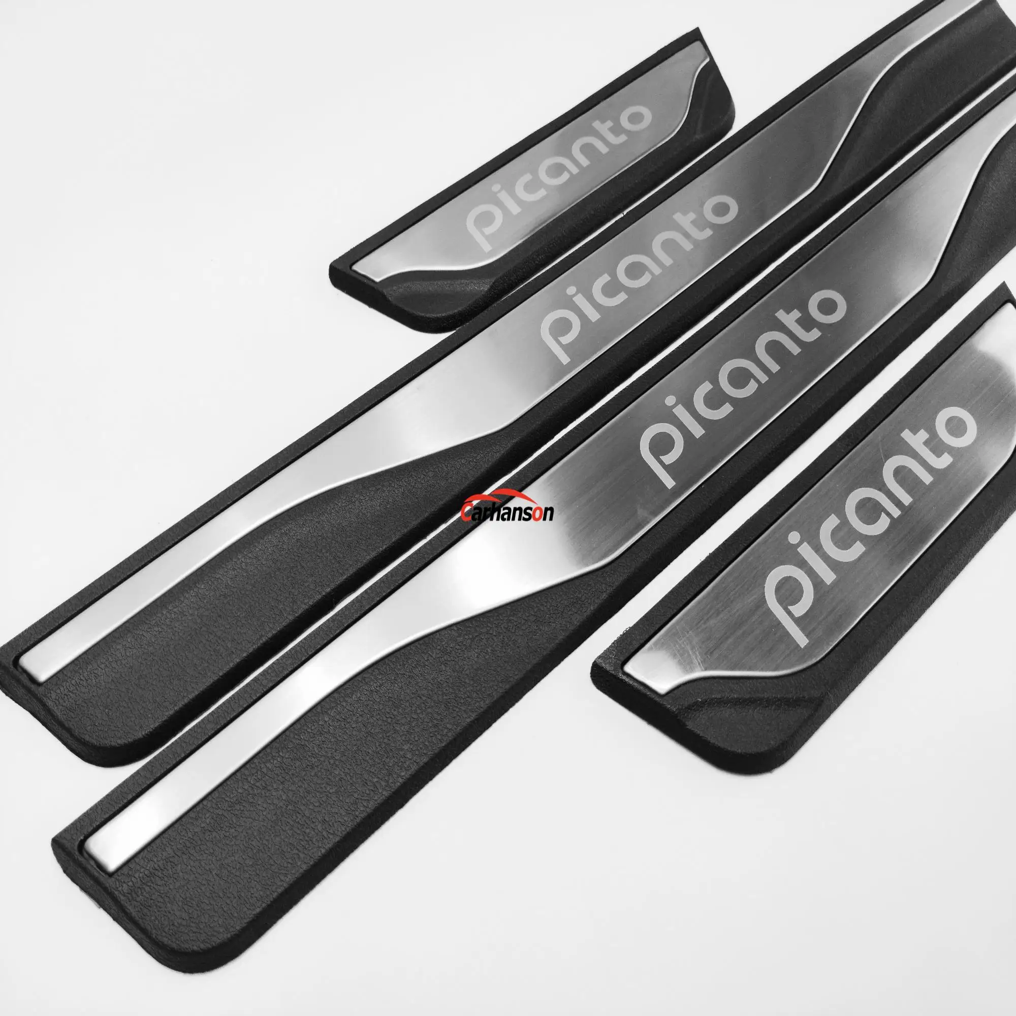 Автомобильный Стайлинг для Kia Picanto аксессуары накладки на порог из нержавеющей