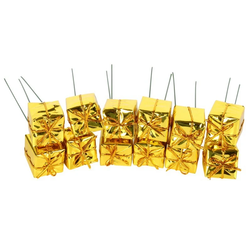 12 шт./лот милая Рождественская елка конфеты рождественская подвесные украшения