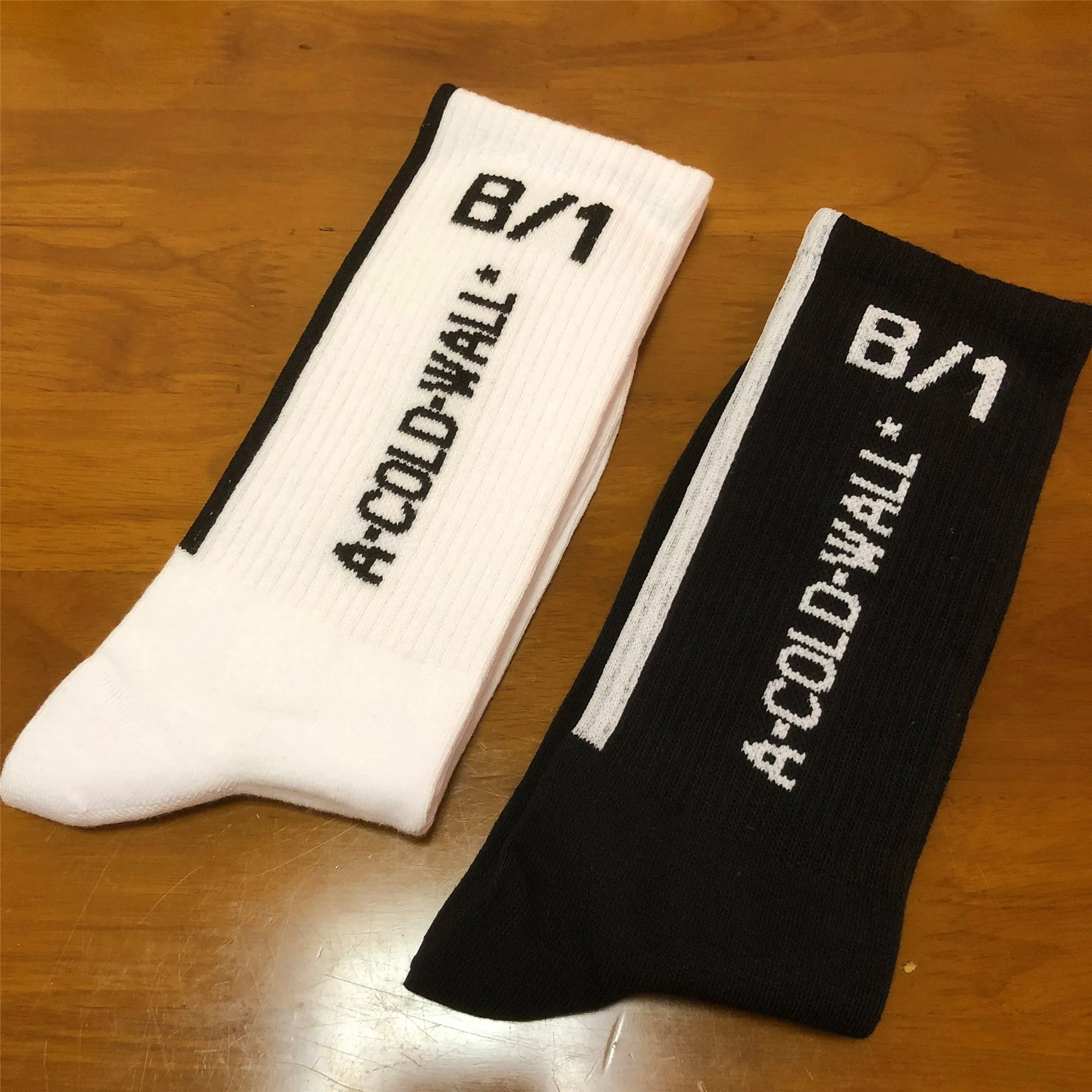 Носки 19Ss a cold wall уличная одежда хлопковые носки ACW в стиле хип хоп мужские и