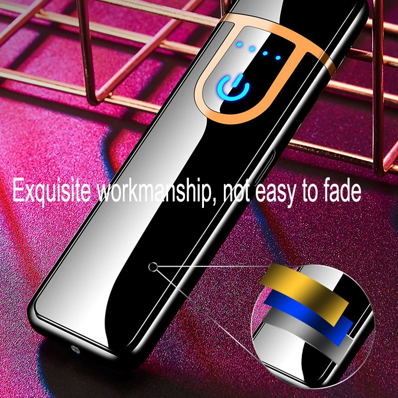 Зарядка Электрическая Зажигалка Креативный USB мини сигарета аккумуляторная