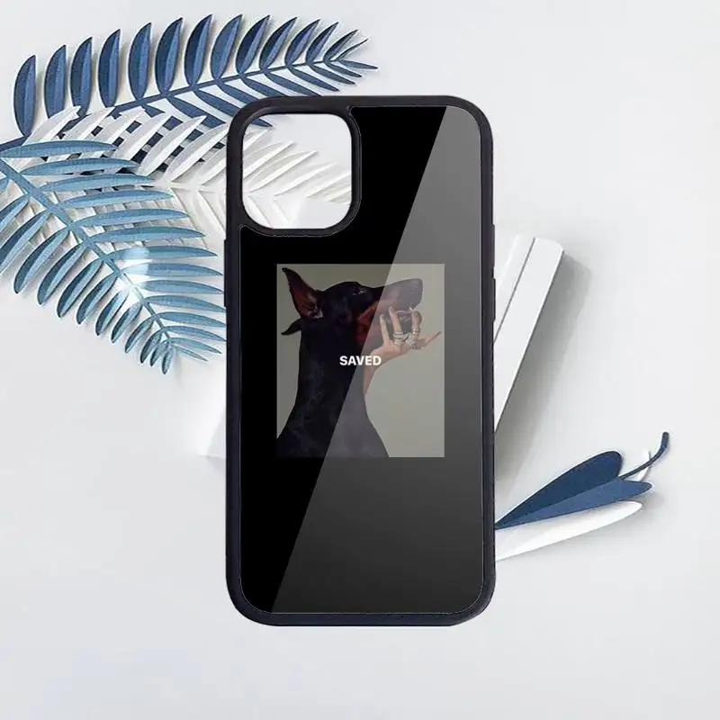 

Dachshund Doberman dog art pattern luxury design shell Phone Case PC for iPhone 11 12 pro XS MAX 8 7 6 6S Plus X 5S SE 2020 XR