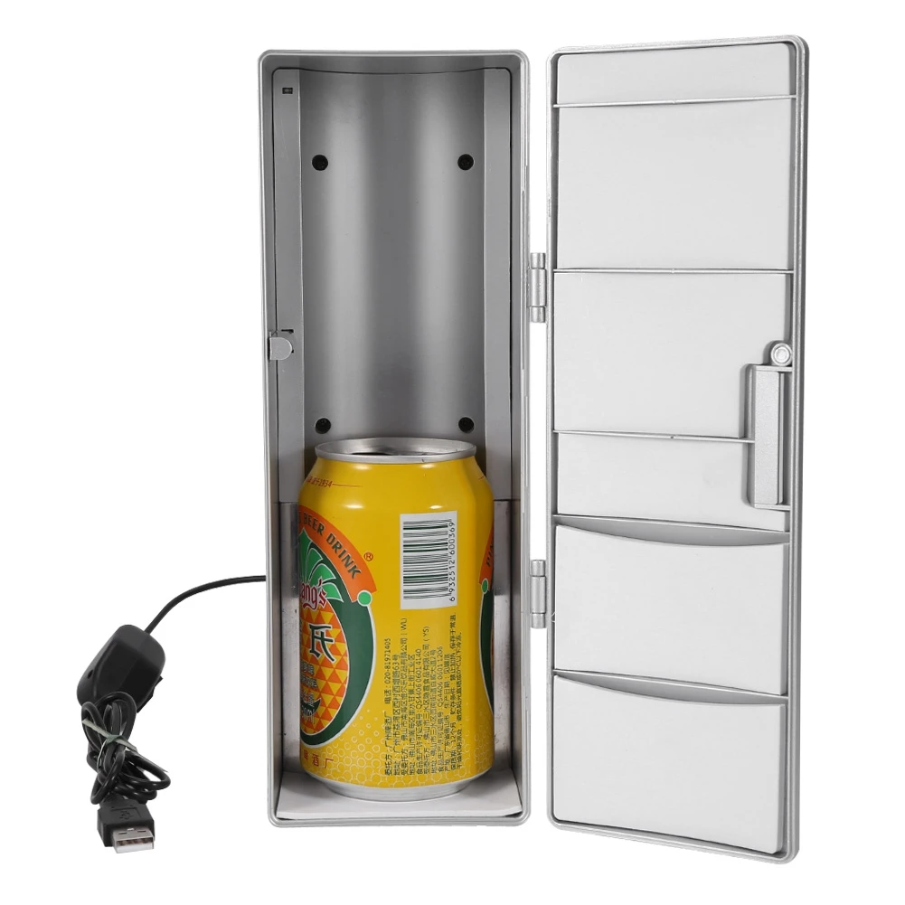 

Electric Refrige Fridge Warmer Cooler PC Refrigerator Cooler Beverage Drink Freezer for Canned Drinks Bottled Travel Car Office