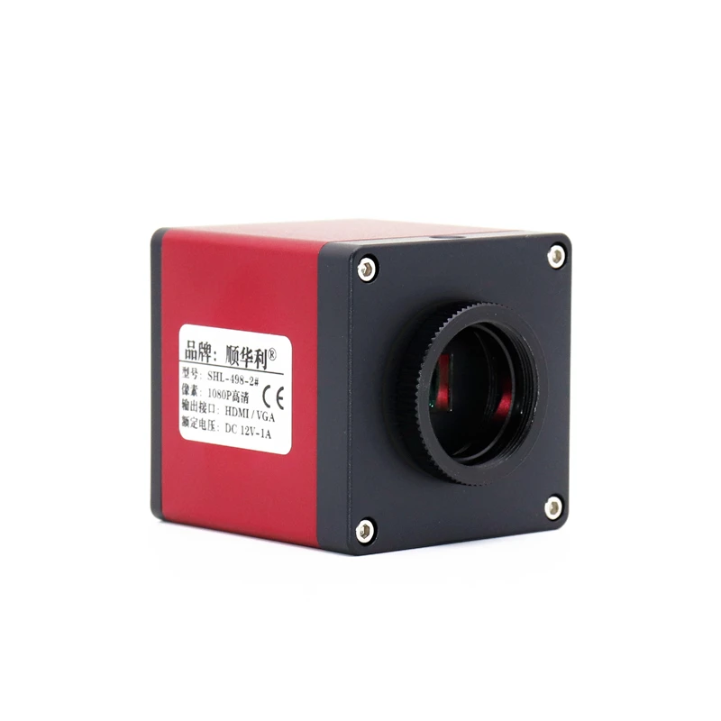 

1pce 1080P Высокоскоростной HDMI VGA микроскоп камера CCD электронный окуляр с перекрестной передачей