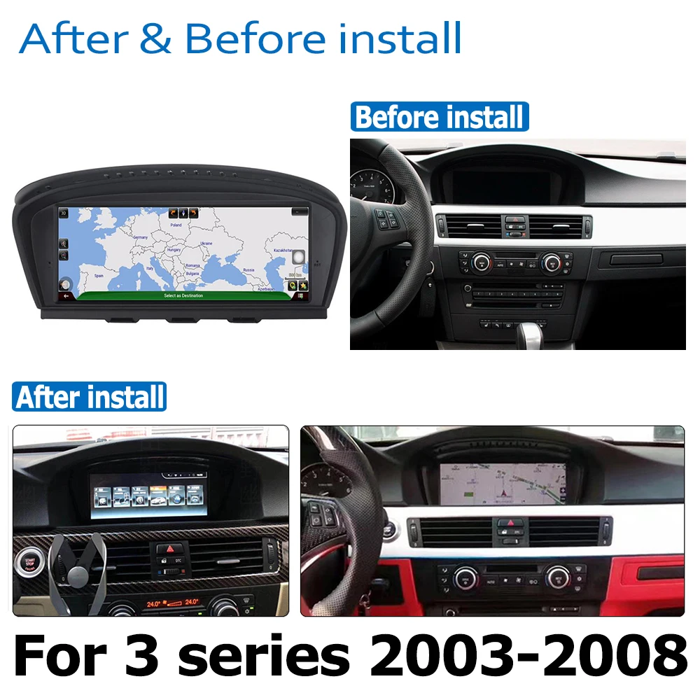 2 Din Автомобильный мультимедийный плеер для BMW 5 серии E39 1995 ~ 2003 радиоприемник Android