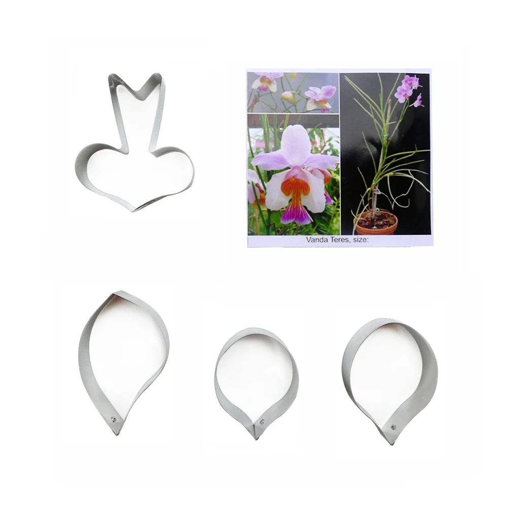 Vanda помадка сахарная ножи для цветов выпечка Торт украшения Полимерная глина