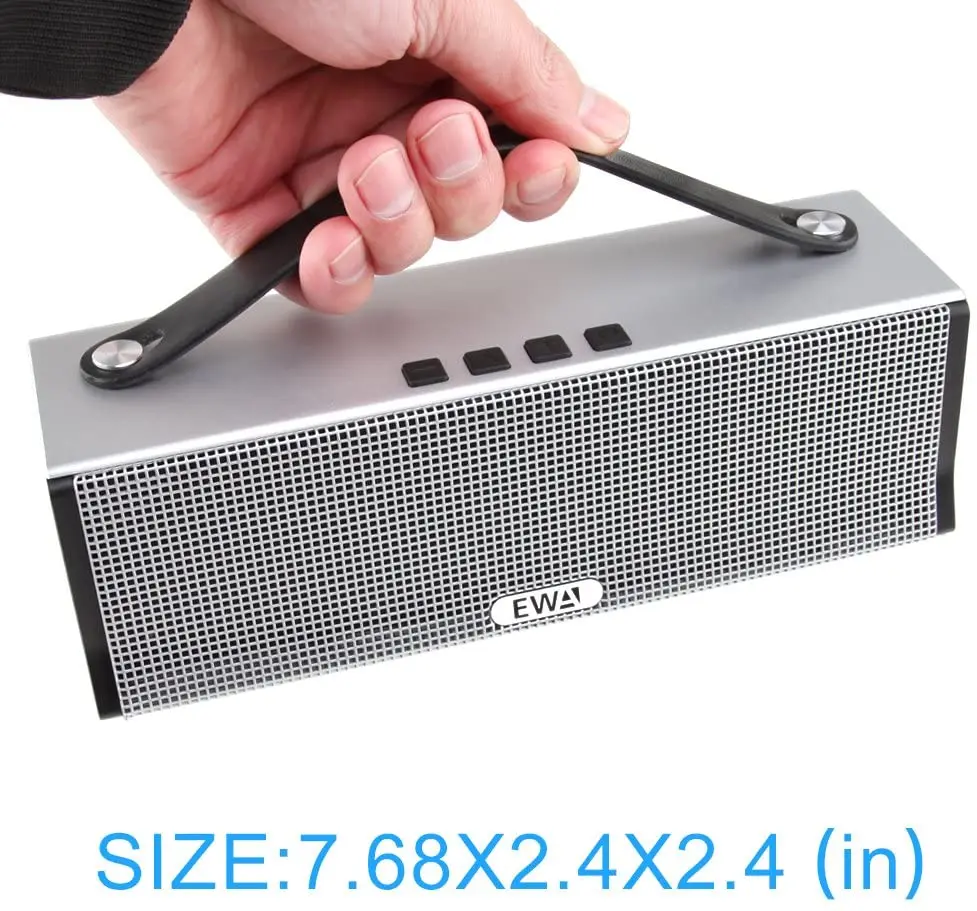 

EWA D560 Bluetooth 5.0 DJ Speakers High Power Big Sound and Bass Wireless Portable HIFI Speaker Support TF Card AUX Cable 20W