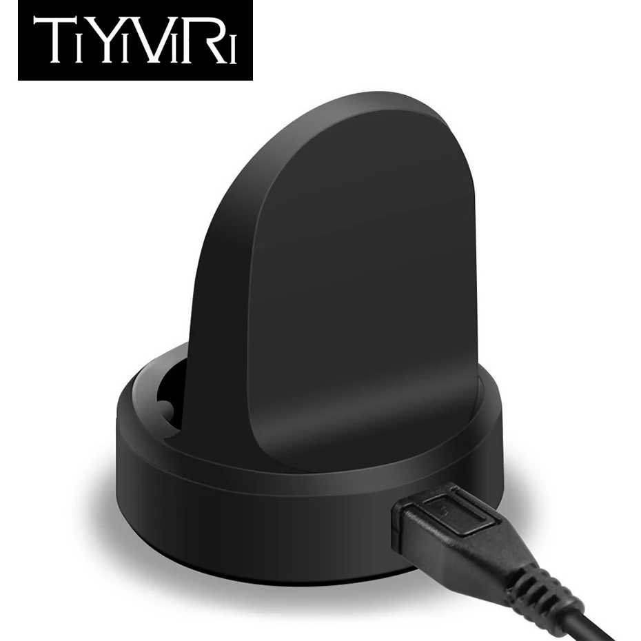 Беспроводные зарядные устройства, умные часы с зарядкой, классические часы Frontier, высококачественные зарядные устройства, умные часы, зарядная док-станция для samsung gear S3