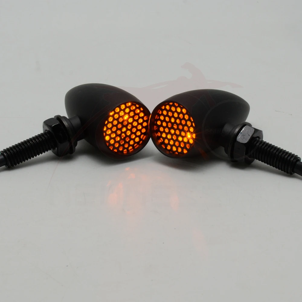 Светодиодная лампа для мотоцикла винтажная алюминиевая с 3 провосветодиодный 10