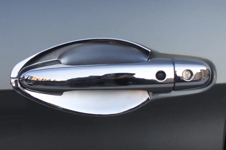 Новые хромированные покрытия для дверных ручек обшивка с двумя