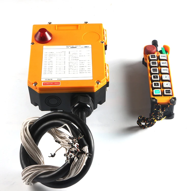 

F24-12D general waterproof double speed radio industrial remote control