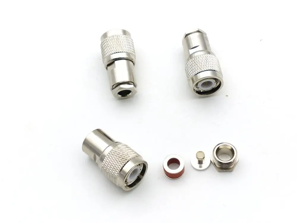 

copper TNC Plug Clamp for cable RG58/142/400 LMR195 RF Coax connector