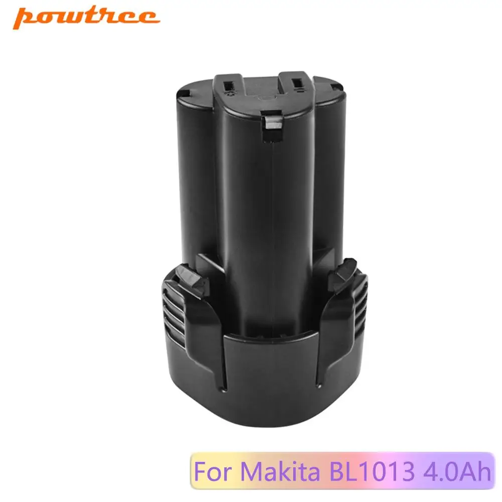 Аккумуляторная литий ионная батарея Powtree 4000 мАч для Makita 10 8 В BL1013 BL1014 TD090D TD090DW DF030D