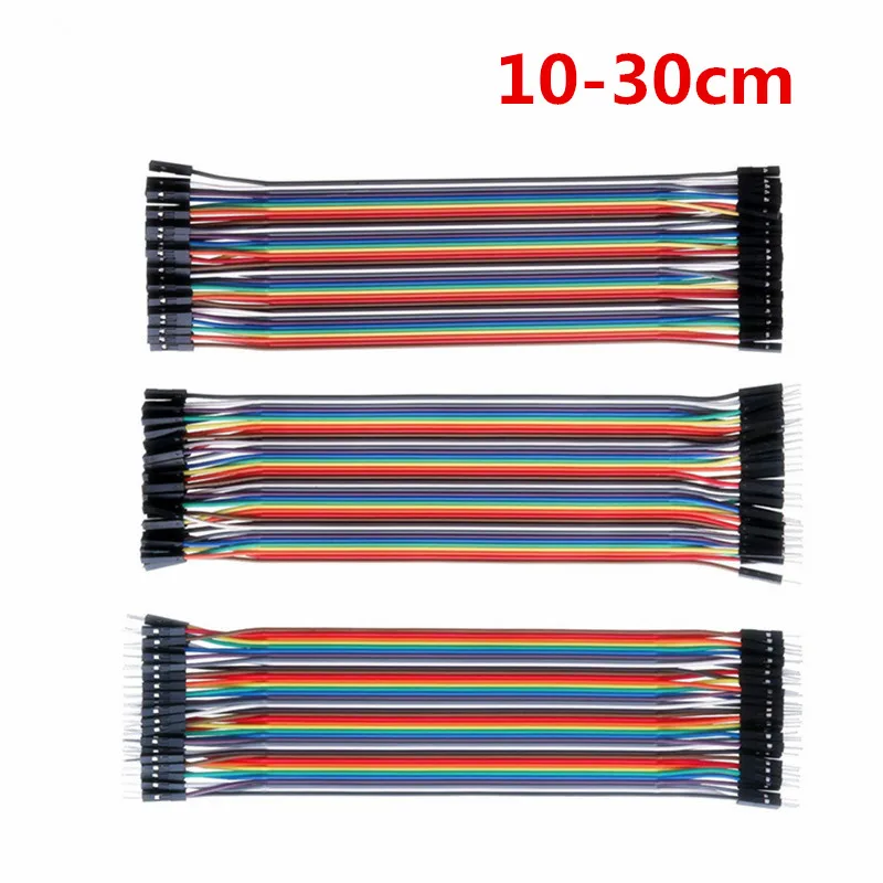 3 kinds of each one Dupont Line 10 см 20 см 30 см папа-Папа, мама-Папа, и мама-мама соединительный провод Dupont кабель СПС макетная плата - Цвет: 3 kinds of each one