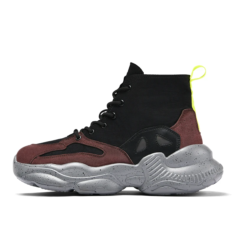 Times New Roman Spring Autumn Fashion Breathable Sneakers Dad Shoes Men Canvas Hard-wear Height Increasing Walking | Обувь