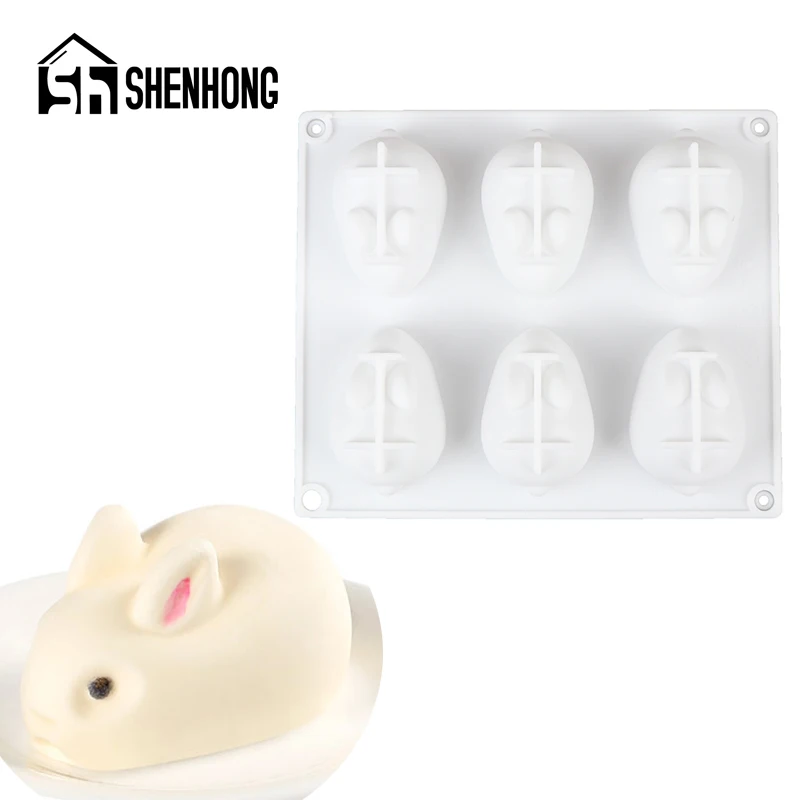 Силиконовая форма для торта SHENHONG поднос украшения десертов в виде кролика