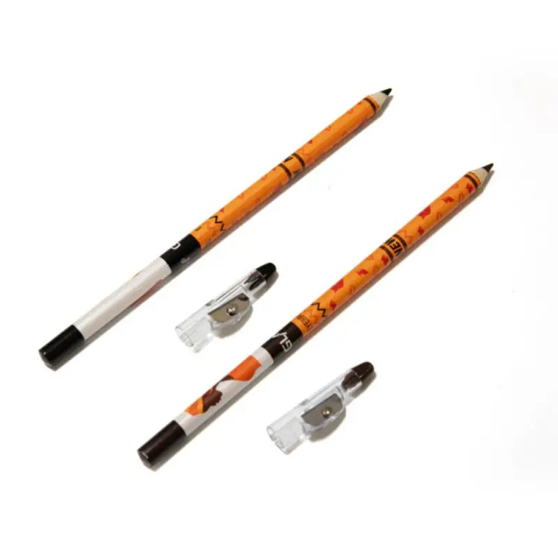 

1pcs Eye Brow Pencils Make Up Set 2 Colors Waterproof Eyebrow Eye Liner Pen Lip sticks Cosmetics Beauty Makeup Tool Kit TSLM2