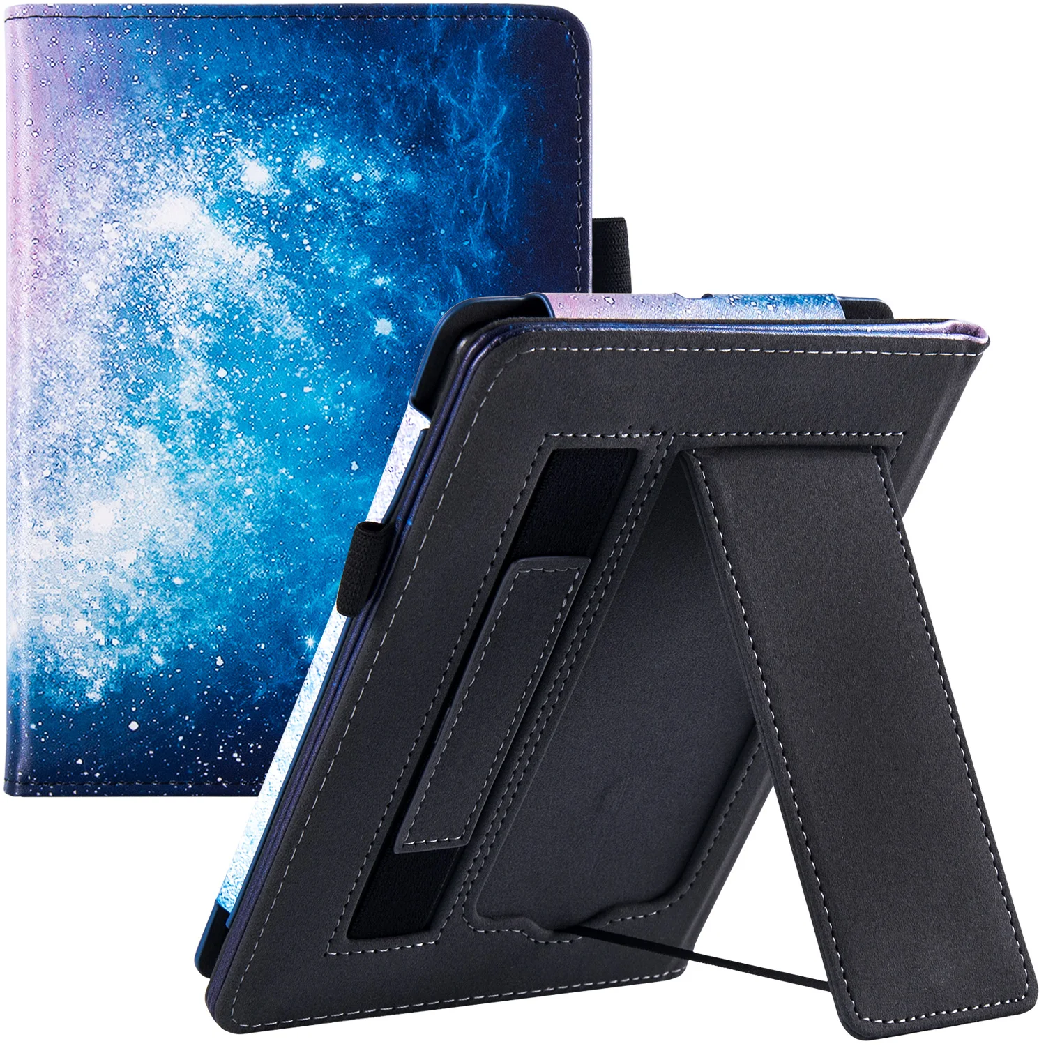 

Kindle Paperwhite Signature Edition Case (11th Gen,6.8" 2021 Released) with Stand/Hand Strap/Auto Sleep/Wake - PU Leather Cover