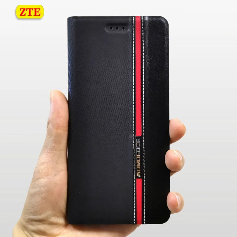 Кожаный чехол для телефона Zte Blade V10 Vita V9 A7 A5 2020 A610 A601 20 smart Nubia M2 Lite Z11 Mini S|Бамперы| |