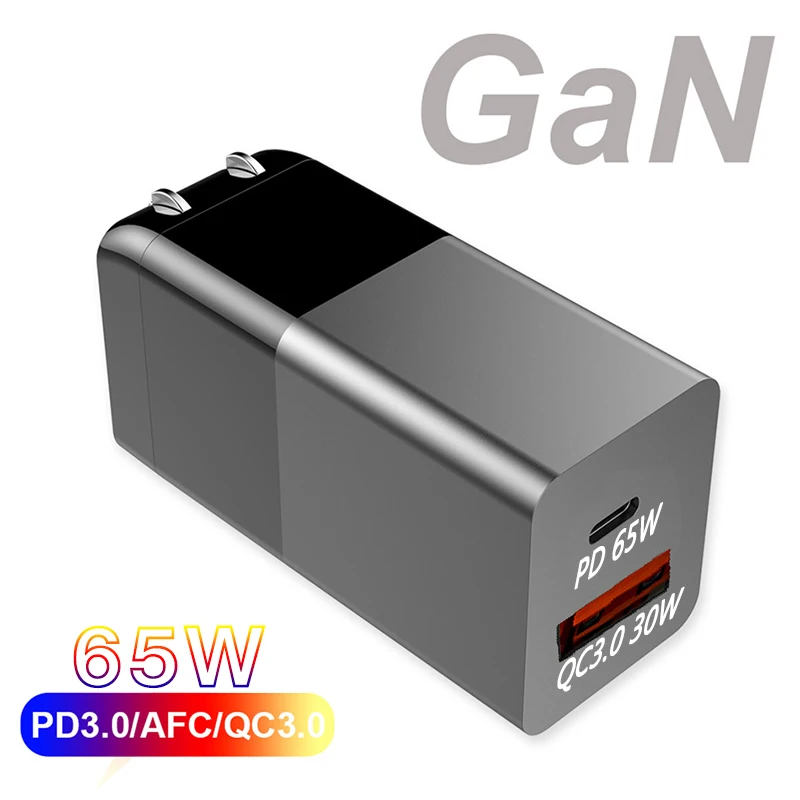 Сетевое зарядное устройство с несколькими устройствами 65 Вт USB/Type-C | Мобильные