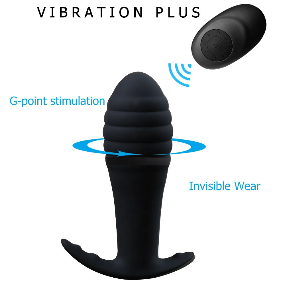 Анальный вибратор Стимулятор клитора фаллоимитатор точки G секс-игрушки для