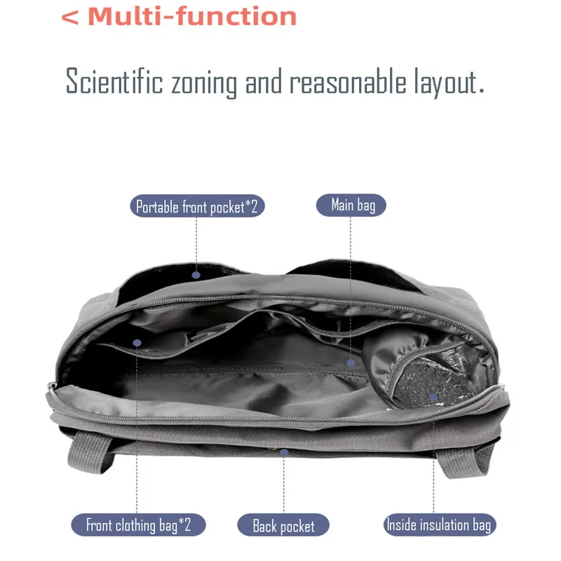 Сумка для детских колясок органайзер вещей сумка подгузников большая