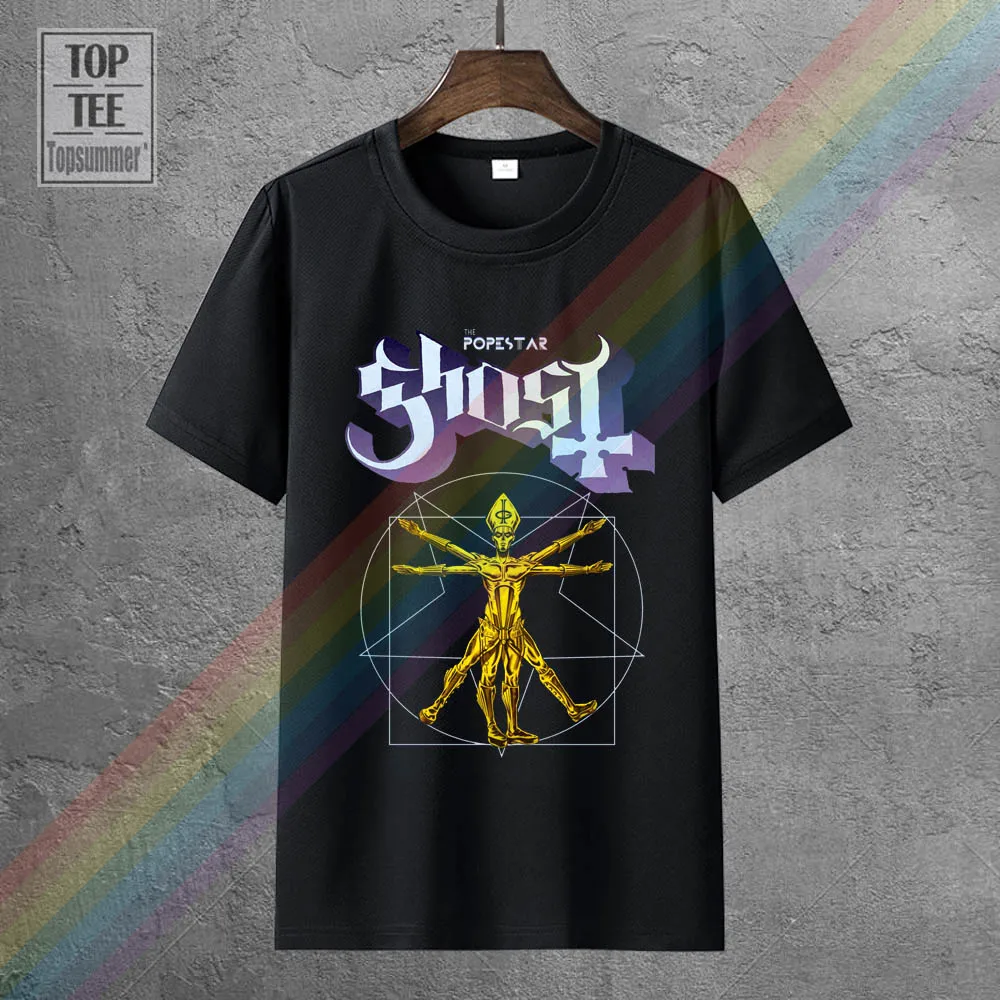 

Print T Shirt Man Short Ghost Bc Popestar Swedish Heavy Metal Band T Shirt Sizes : S To 7Xl