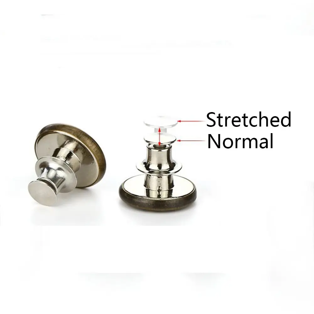 Регулируемые съемные джинсовые пуговицы шпильки для брюк уменьшающие талию из