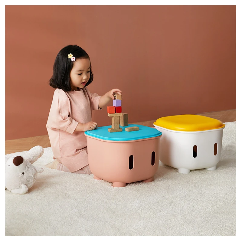 

1Pcs Storage Box For Kids Toys Multifunctional Sofa Stool Wardrobe Finishing Bins Clothing Underwear Shirt Storage Boxes