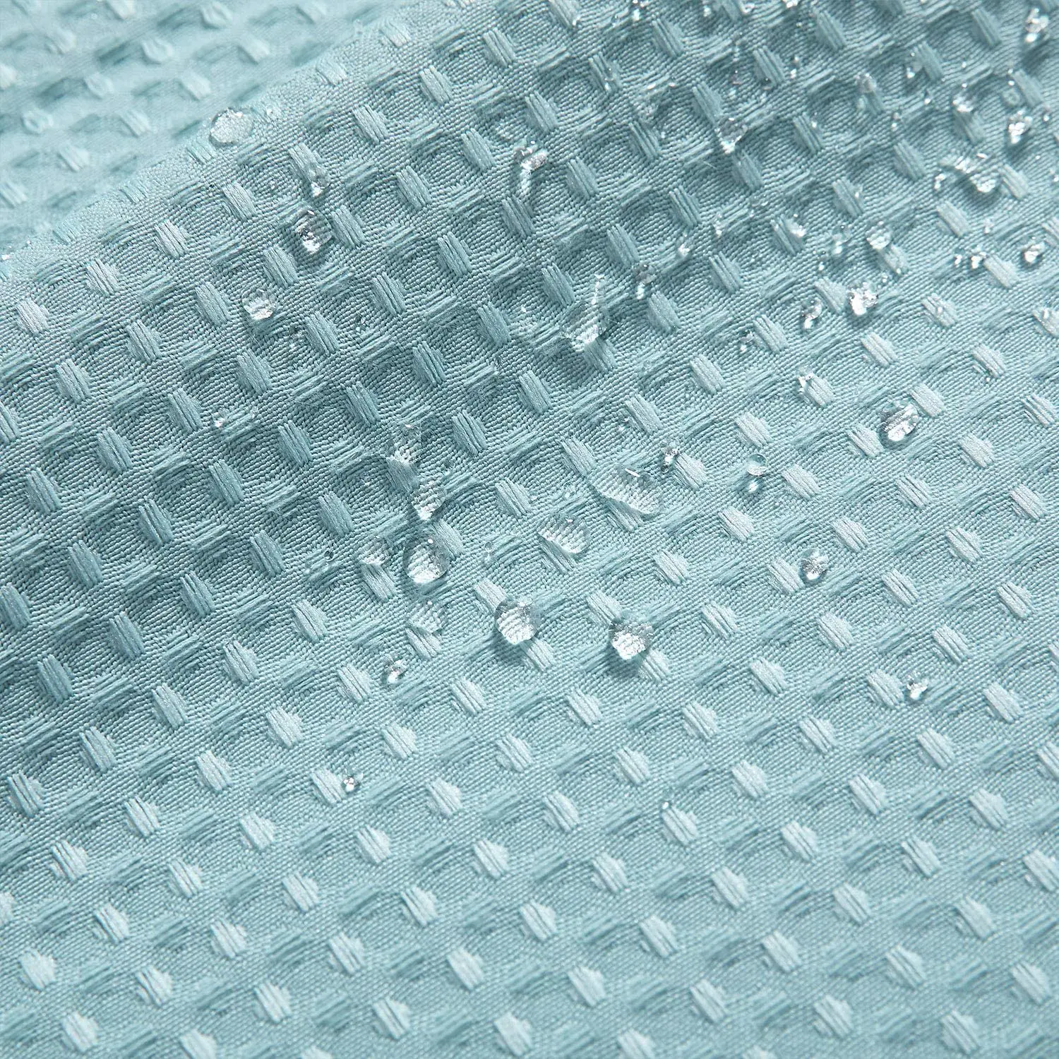 Вафельная плетеная душевая занавеска С Подкладкой без крючков 71 Вт X 74 ч для