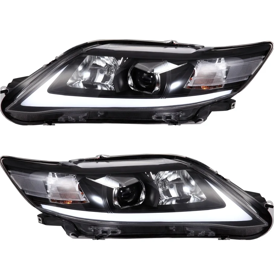 LED Black Housing DRL Headlights For TOYOTA CAMRY 2009-2011 SEDAN Assembly | Автомобили и мотоциклы