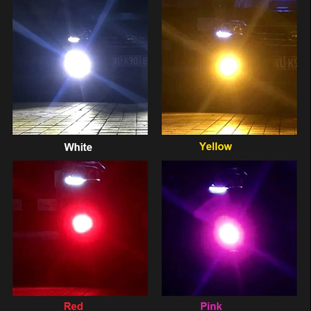 2019 H1 led H3 H7 H11 H8 9005 9006 HB3 HB4 H27 880 881 H4 Автомобильная противотуманная DRL лампа двойной