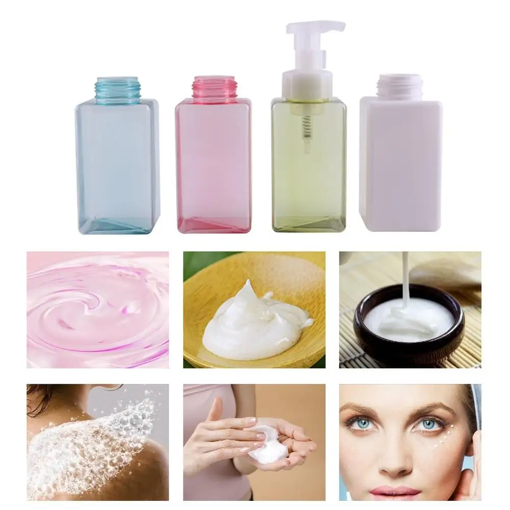 Пустой флакон для хранения шампуня и пены путешествий 4 шт. 250/450 мл может также