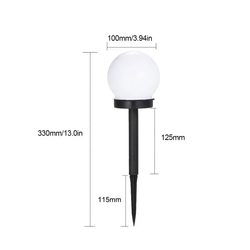 

2pcs/lot LED Solar Garden Lights Outdoor Lamp Lantern Waterproof Landscape Lighting Spotlight For Patio Yard Lawn Decoration