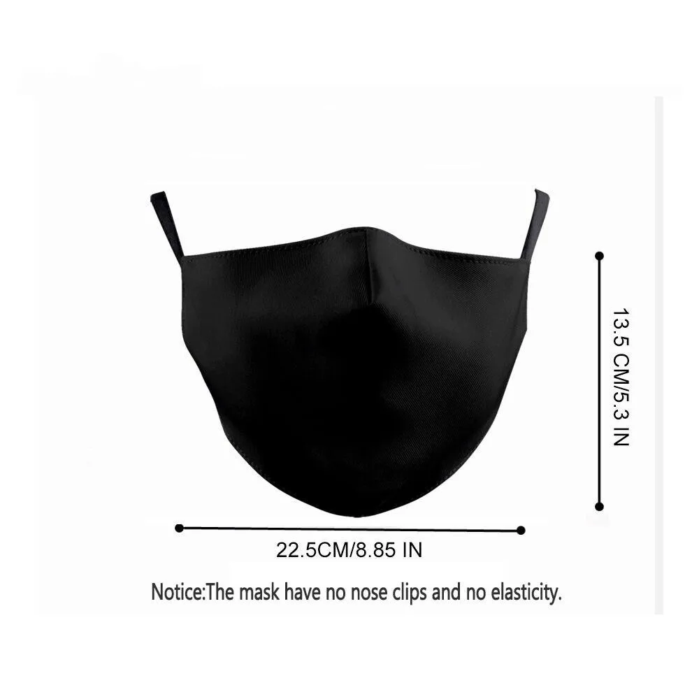 

Unisex Cute Cat Print Mouth Mask Dust Children Face Masks Washable Reusable Student Protective Mouth with Filter Mascarillas
