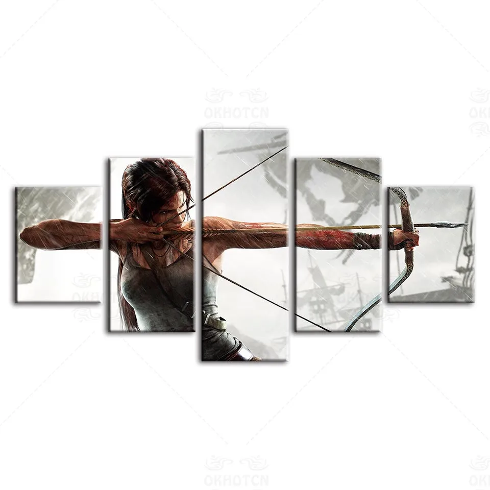 5 шт. Настенная картина для декора гостиной и спальни | Дом сад