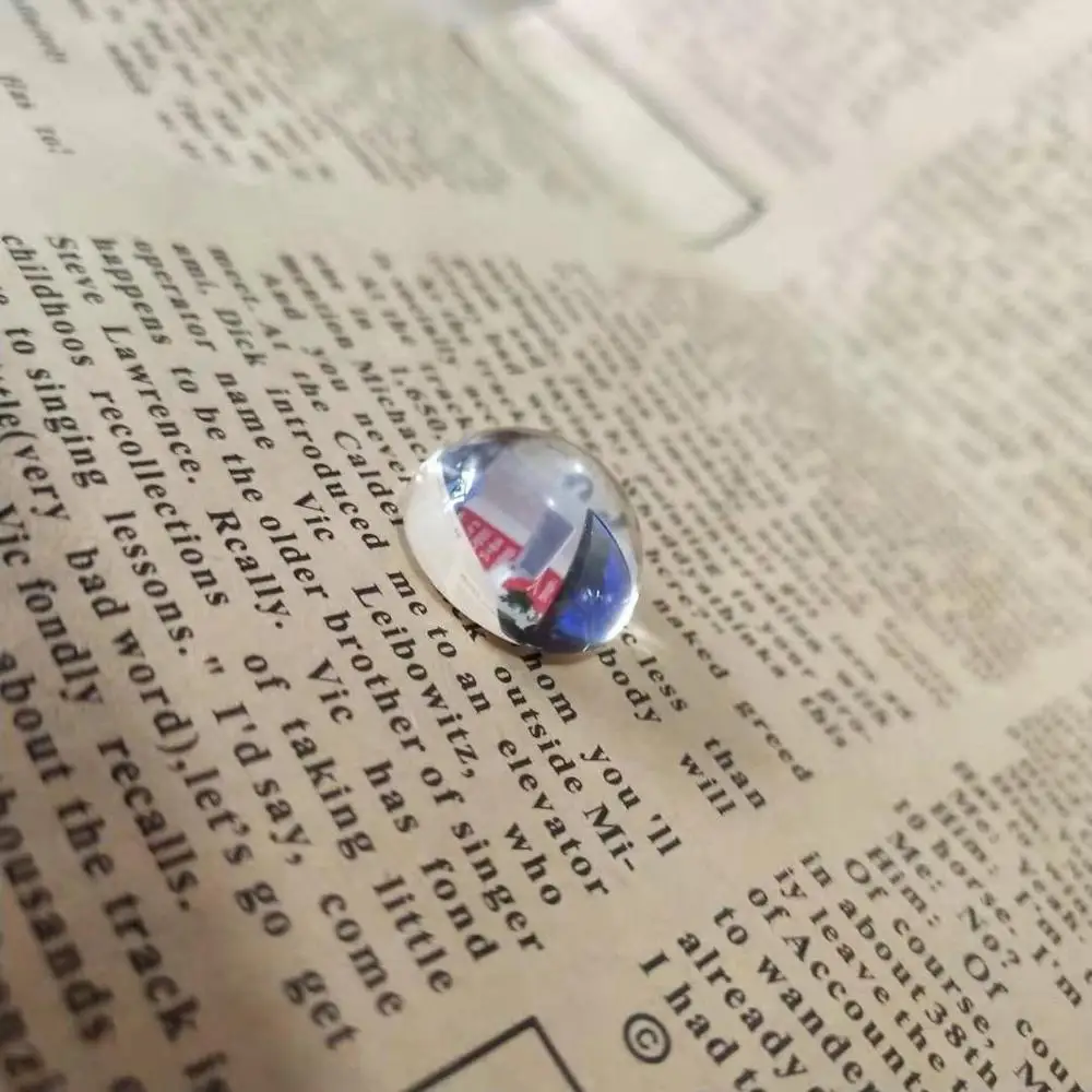 Оптическое стекло K9 оптическое плоское Выпуклое 15 мм диаметр 161 фокусное