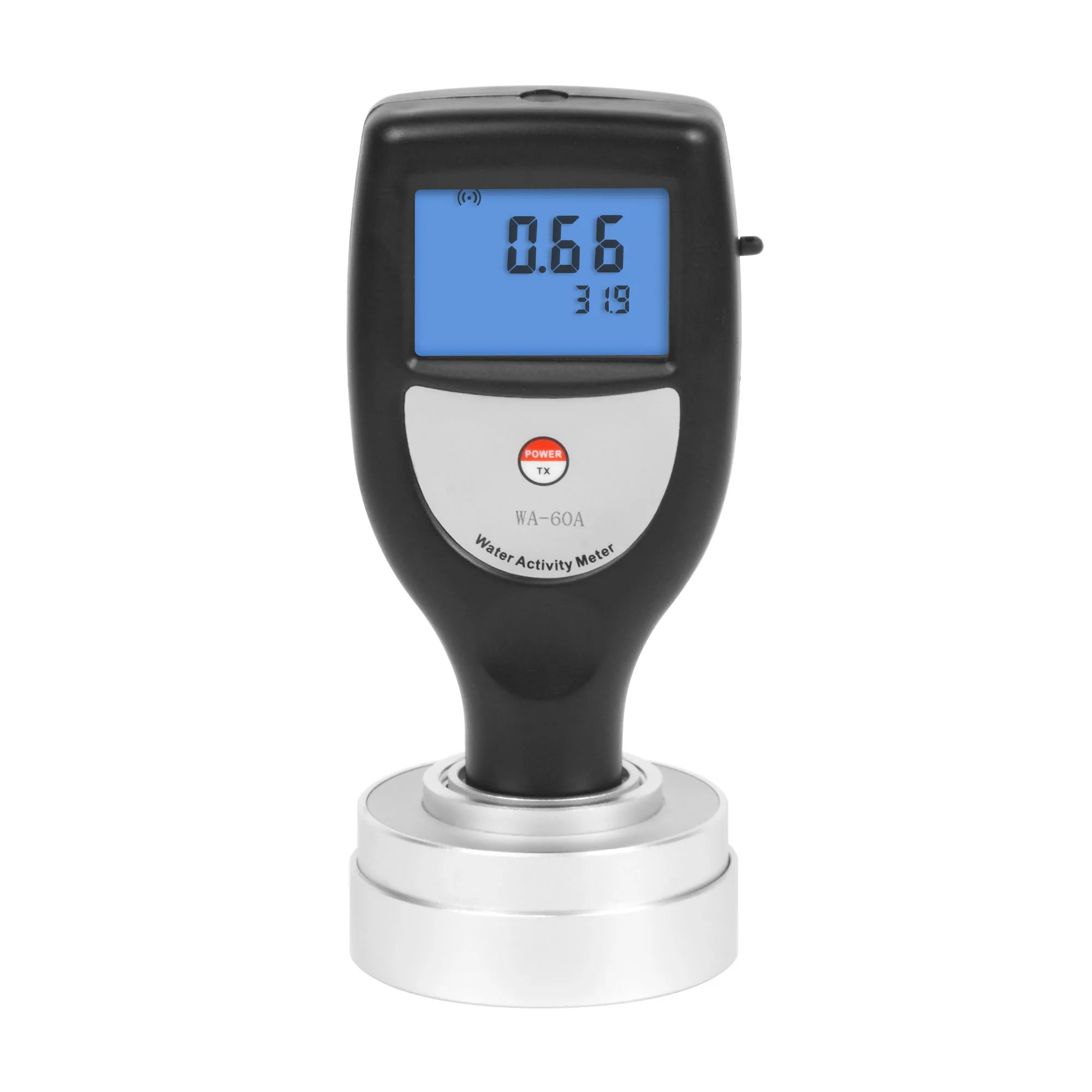 

Portable WA-60A Food water activity Meter Precision of 0.02 aw Food Fruit Vegetables Tester Measurement