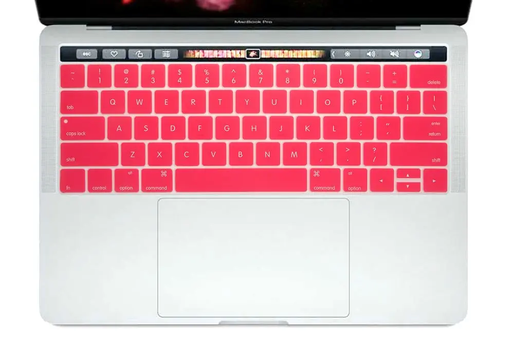 Английская американская Защитная пленка для клавиатуры для Macbook Pro 13,3 A1706 A1989 и 15,4 дюймов A1707 A1990 с сенсорной панелью